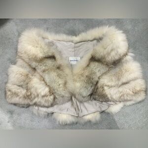 Fox fur shawl